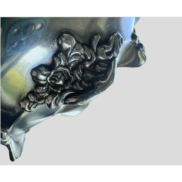 Silverplate Sugar‎ Bowl antique Mermod Jaccard Quadruple  C. 1880s Victorian - Picture 5 of 5